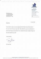 Copy-editing Testimonial, Paternoster Publishing, 2000