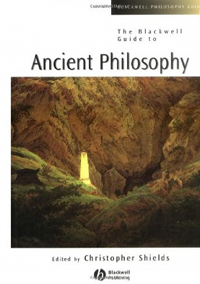 Cover of book Eldo copy-edited forBlackwell publishers: Ancient Philosophy