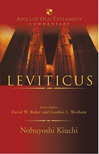 Cover of book Eldo copy-edited for Inter-Varsity Press: Leviticus Commentary